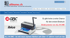 Desktop Screenshot of gbc-shop.ch